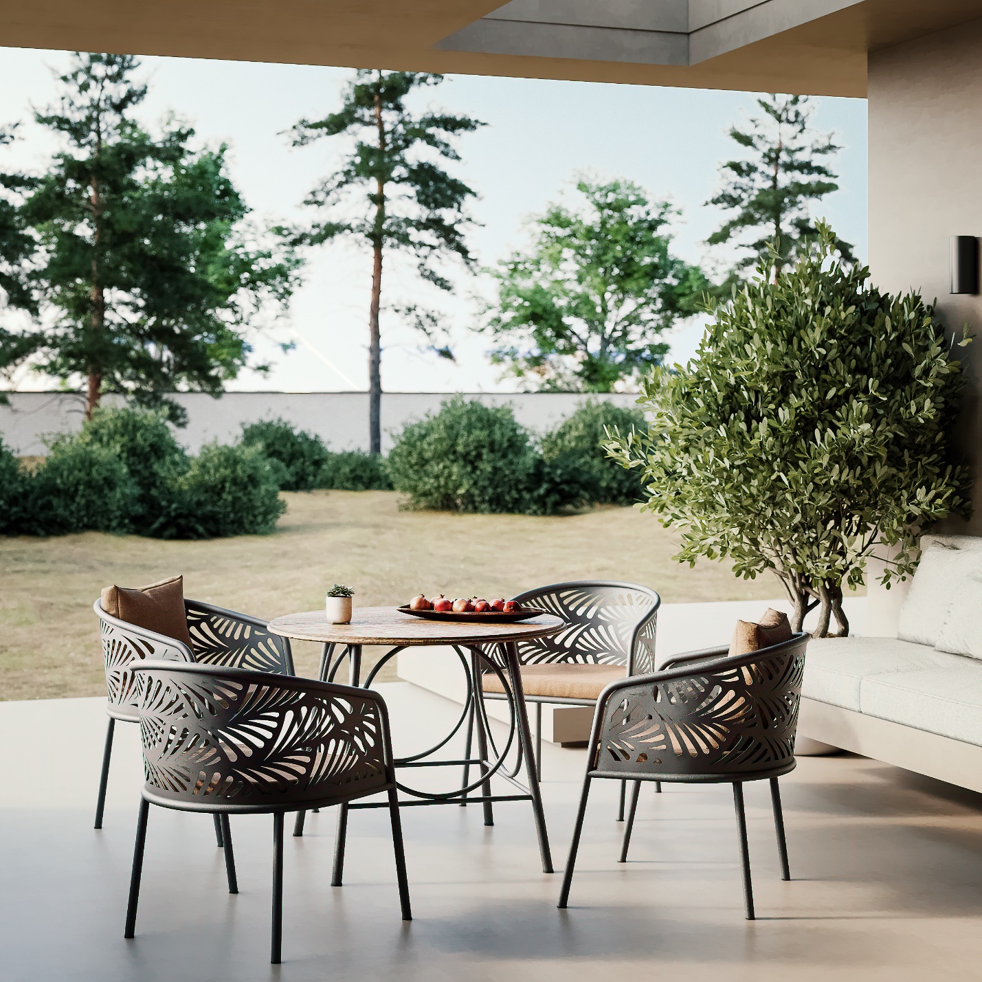 اندازه استاندارد میز و صندلی رستورانی