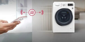 چگونه ماشین لباسشویی ال جی را به گوشی وصل کنیم 
