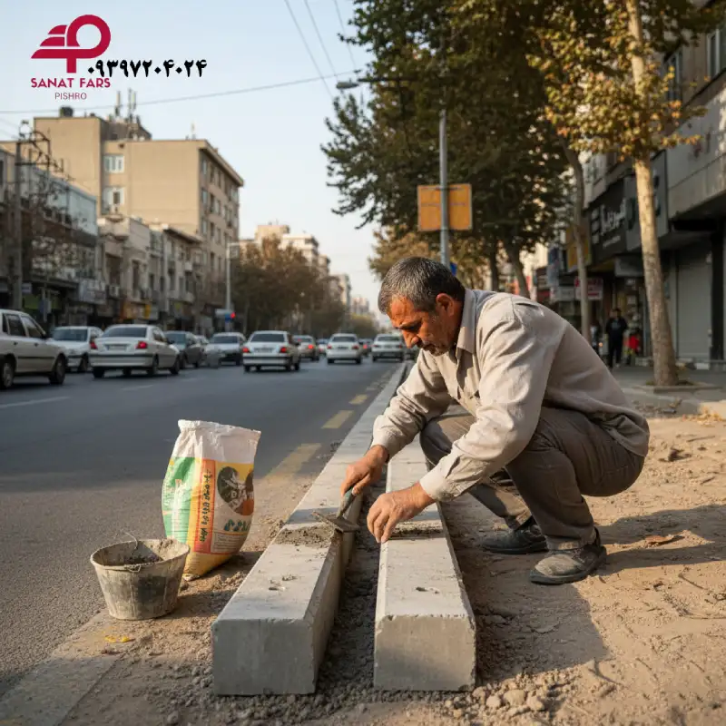 مهندسی نصب، فوت ‌و فن‌ های بندکشی جدول بتنی